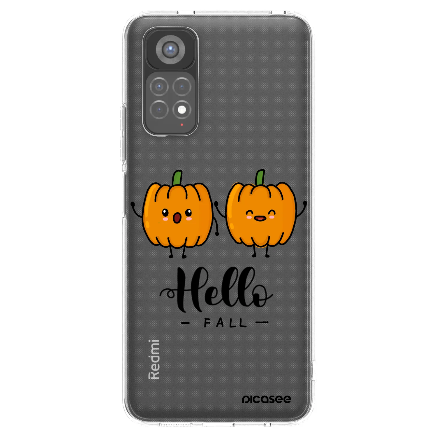 Picasee átlátszó szilikon tok az alábbi mobiltelefonokra Xiaomi Redmi Note 11S 5G - Hallo Fall
