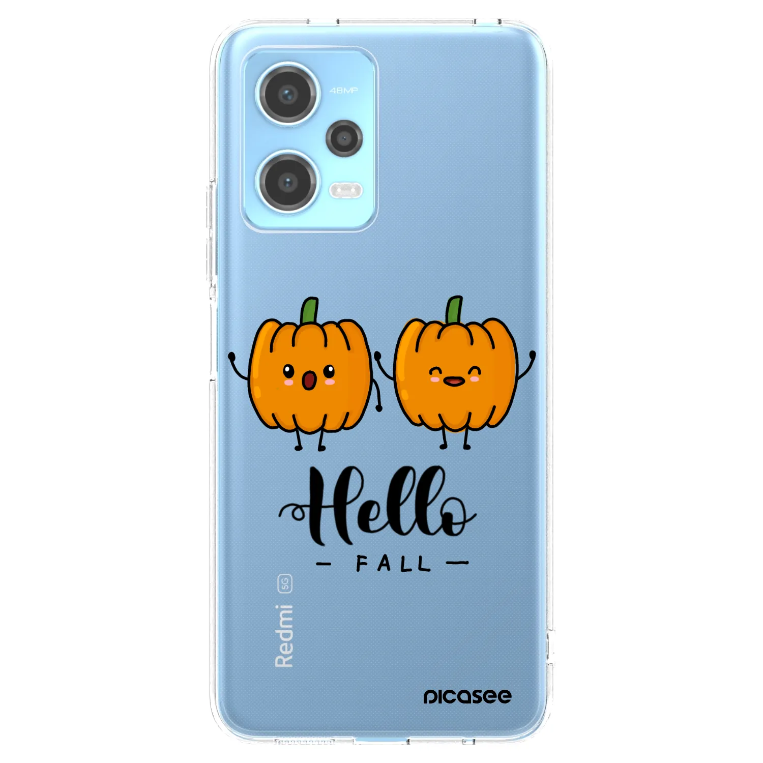 Picasee átlátszó szilikon tok az alábbi mobiltelefonokra Xiaomi Redmi Note 12 5G - Hallo Fall