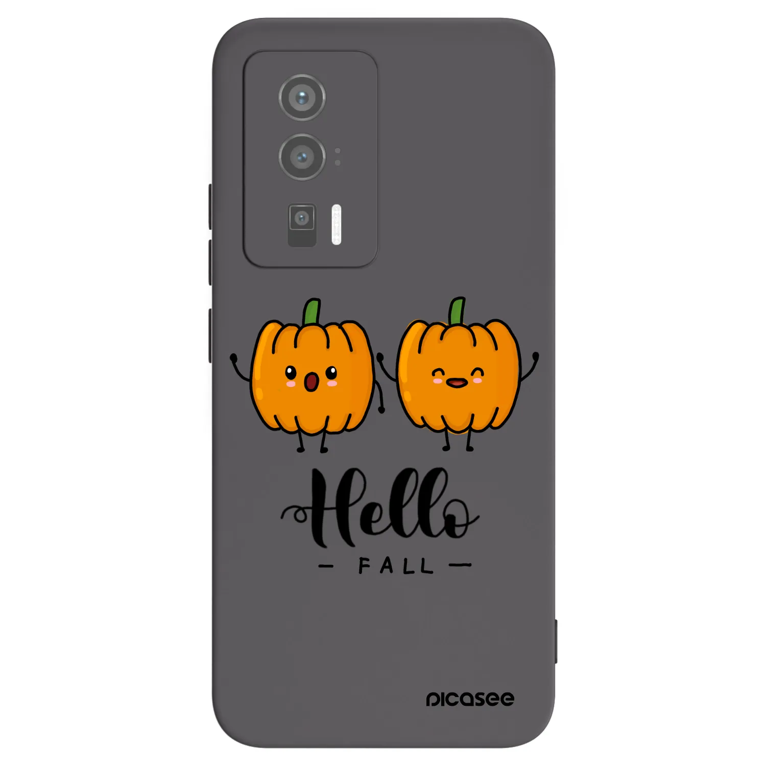 Picasee fekete szilikon tok az alábbi mobiltelefonokra Xiaomi Poco F5 Pro 5G - Hallo Fall