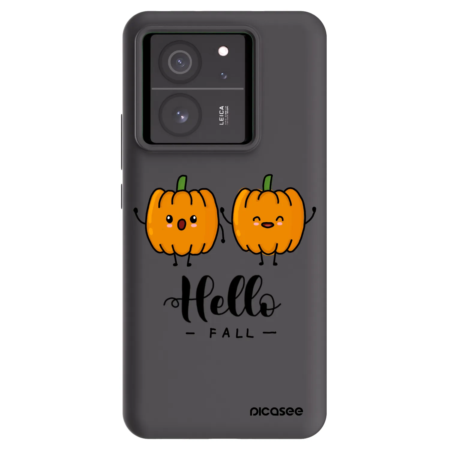 Picasee fekete szilikon tok az alábbi mobiltelefonokra Xiaomi 13T - Hallo Fall