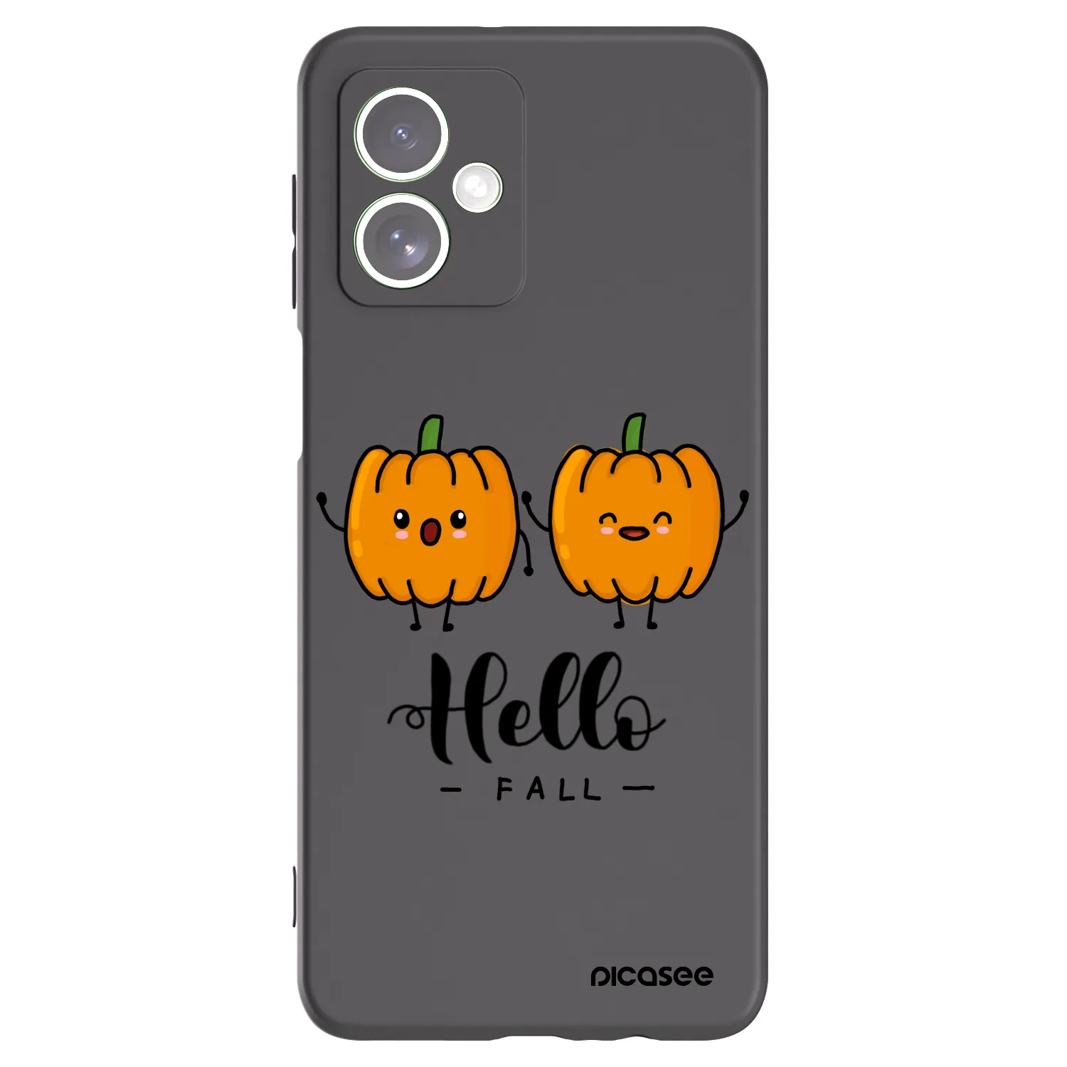 Picasee fekete szilikon tok az alábbi mobiltelefonokra Motorola Moto G54 5G - Hallo Fall