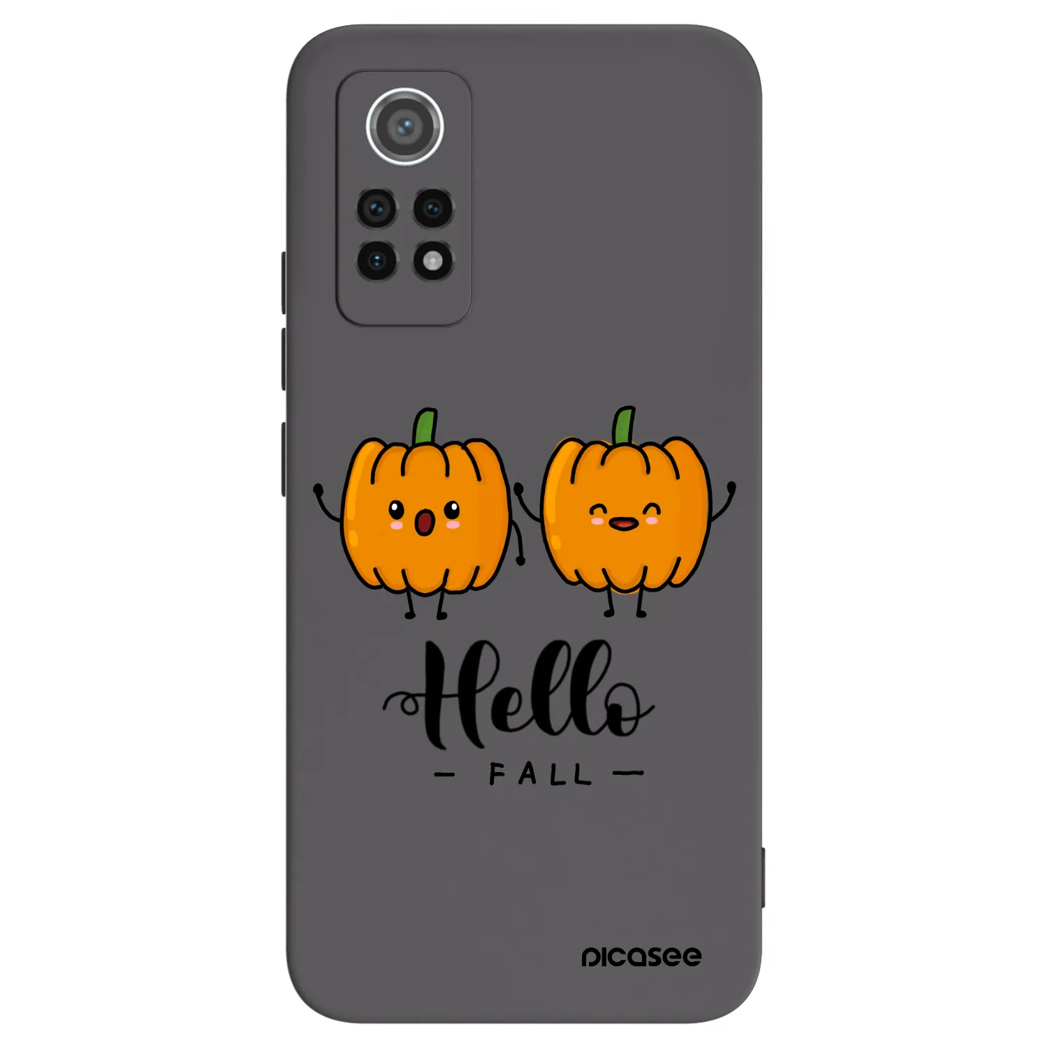 Picasee fekete szilikon tok az alábbi mobiltelefonokra Xiaomi Redmi Note 12 Pro 4G - Hallo Fall