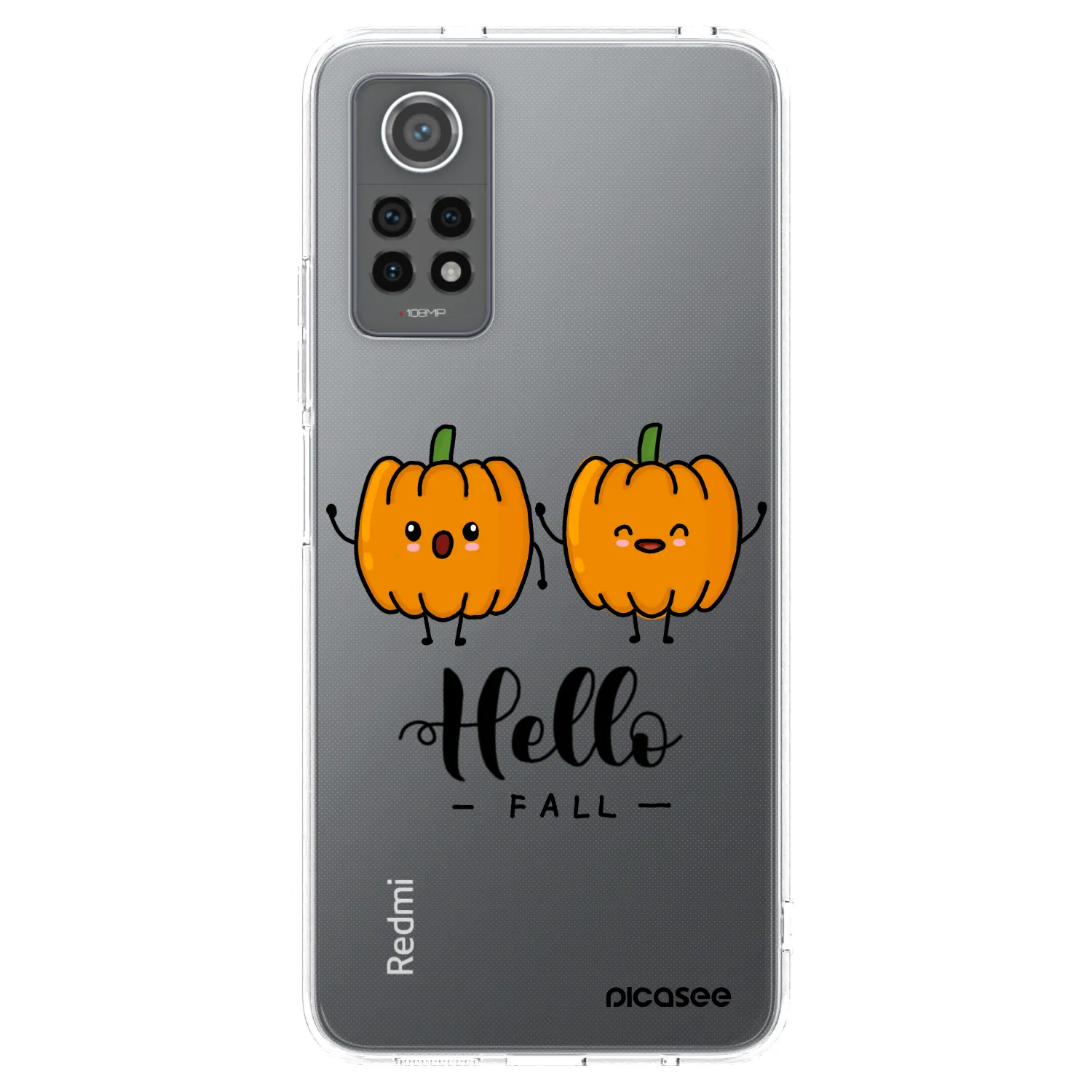 Picasee átlátszó szilikon tok az alábbi mobiltelefonokra Xiaomi Redmi Note 12 Pro 4G - Hallo Fall