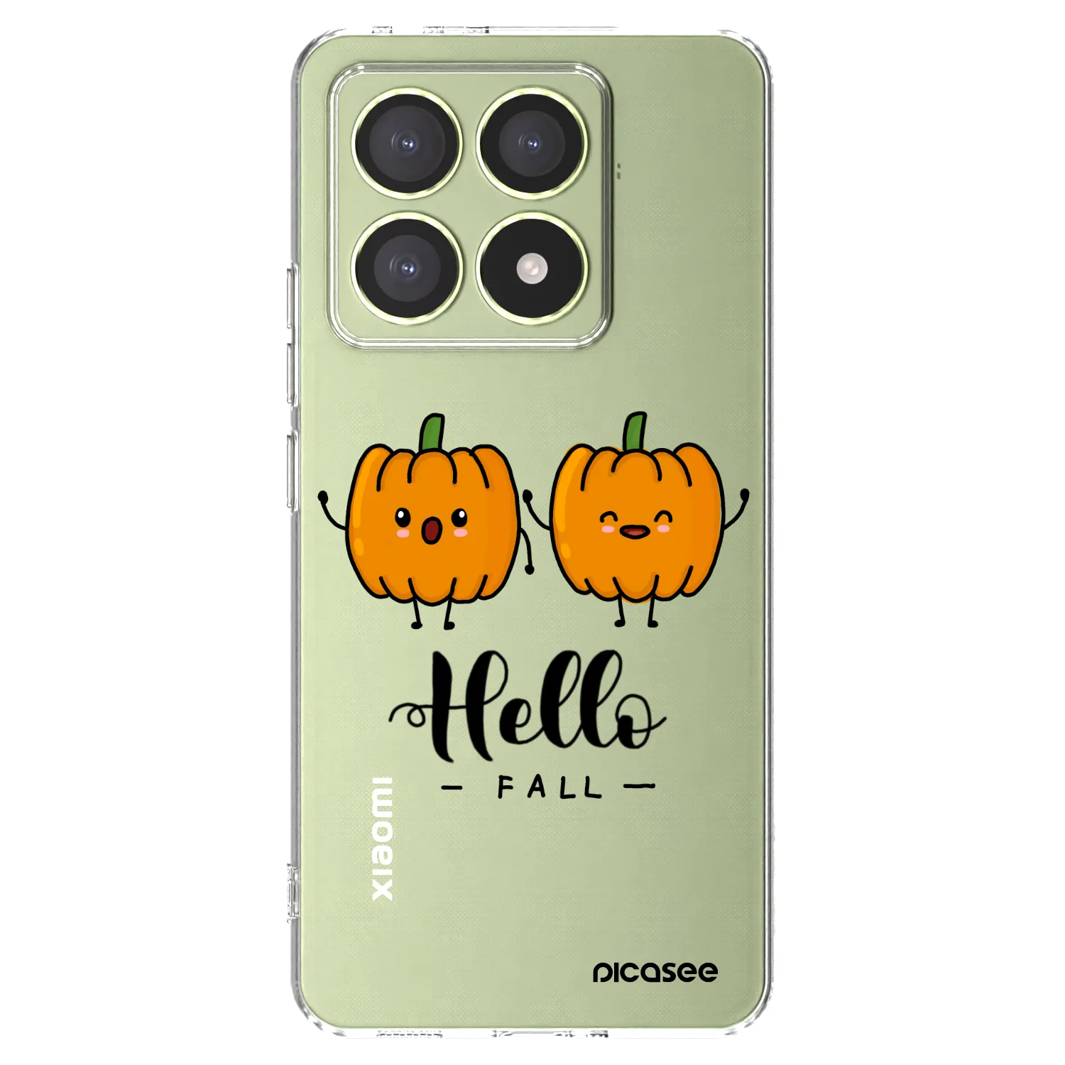 Picasee átlátszó szilikon tok az alábbi mobiltelefonokra Xiaomi 14T - Hallo Fall