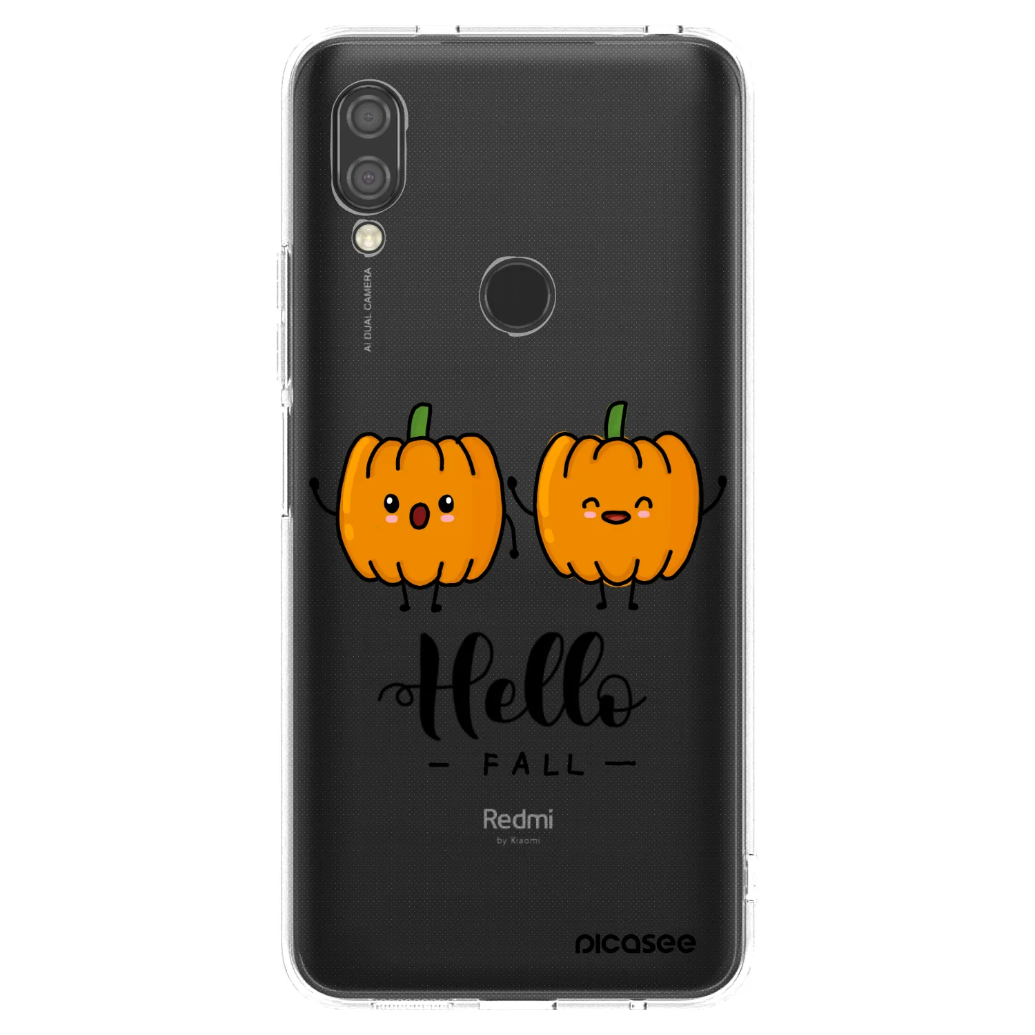 Picasee átlátszó szilikon tok az alábbi mobiltelefonokra Xiaomi Redmi 7 - Hallo Fall