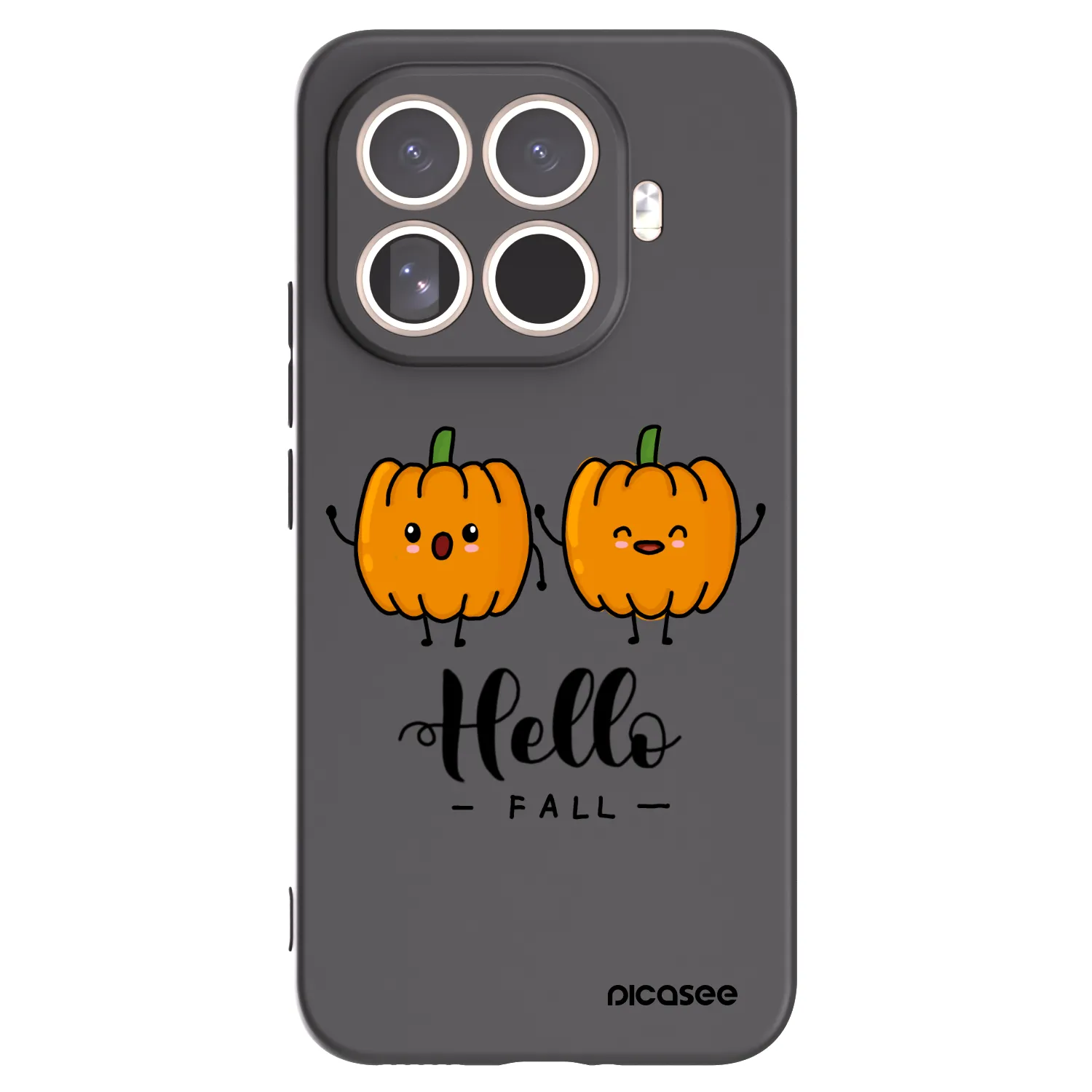 Picasee fekete szilikon tok az alábbi mobiltelefonokra Xiaomi 15T Pro - Hallo Fall