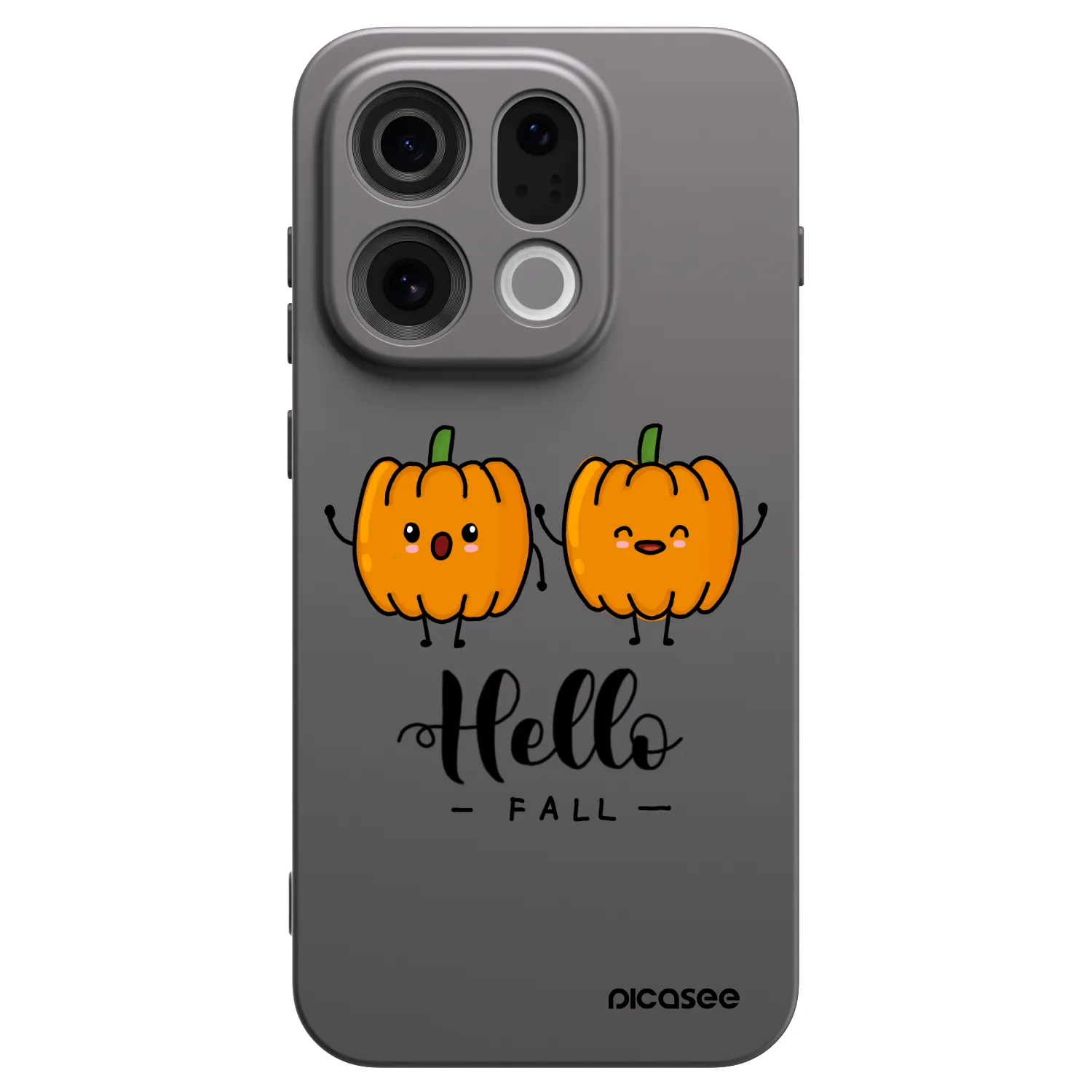 Picasee fekete szilikon tok az alábbi mobiltelefonokra OPPO Find X9 - Hallo Fall