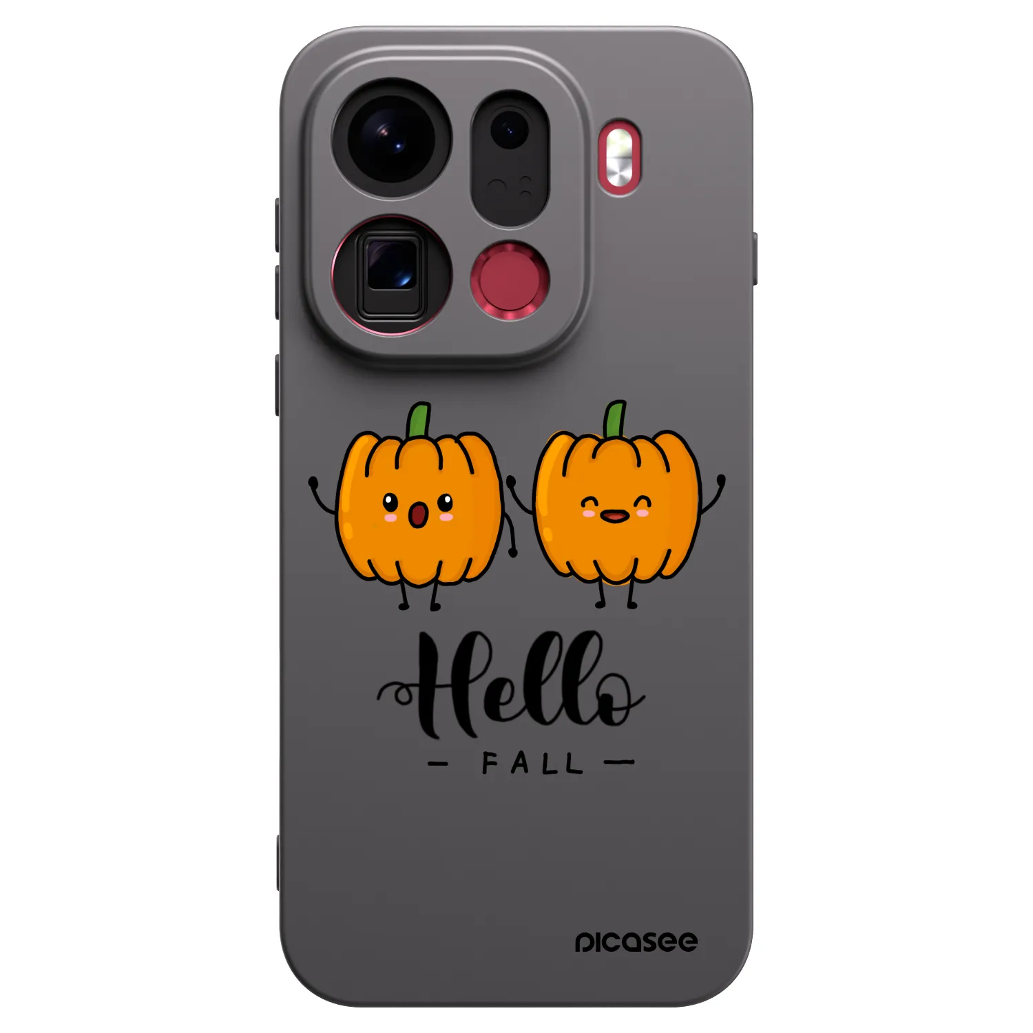 Picasee fekete szilikon tok az alábbi mobiltelefonokra OPPO Find X9 Pro - Hallo Fall