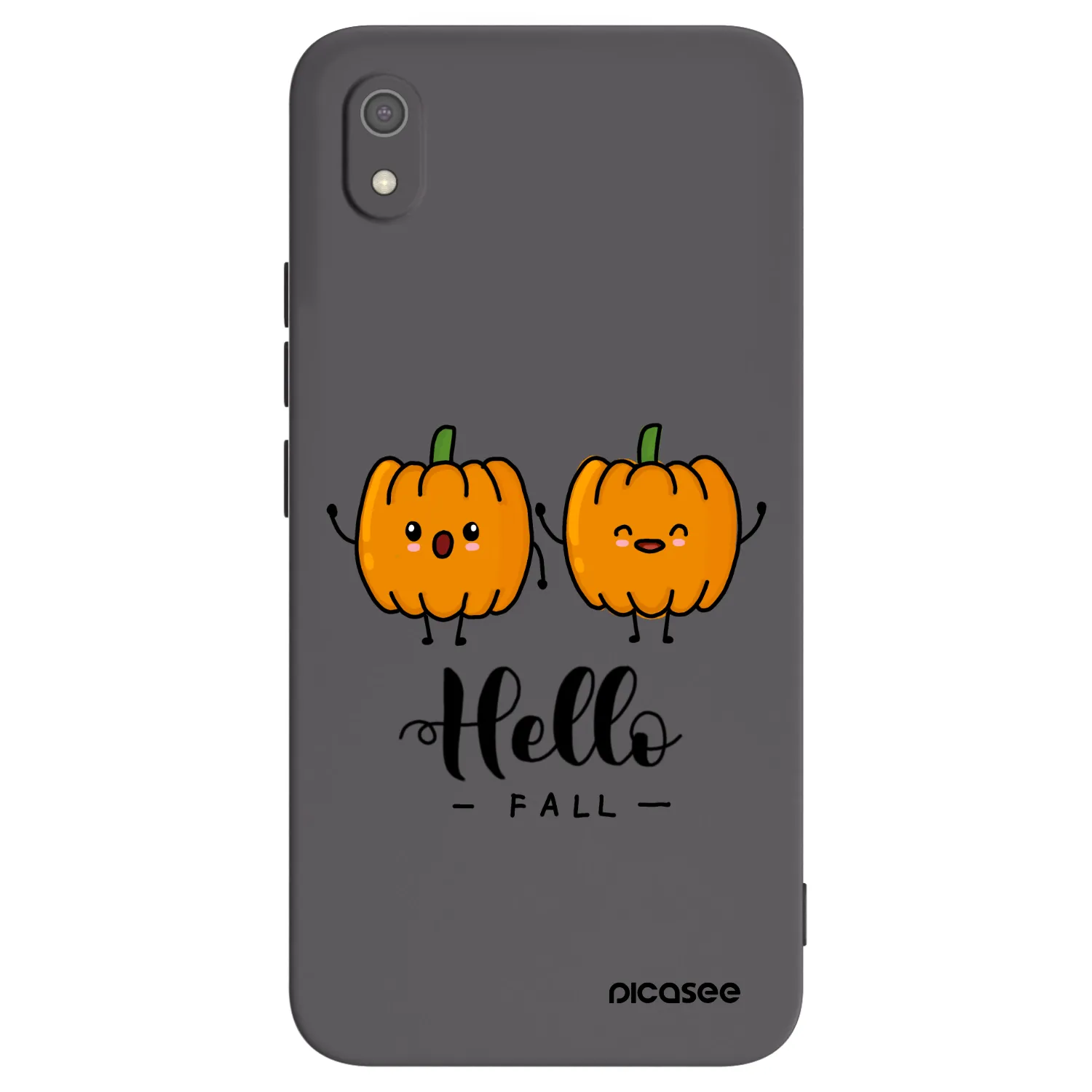 Picasee fekete szilikon tok az alábbi mobiltelefonokra Xiaomi Redmi 7A - Hallo Fall