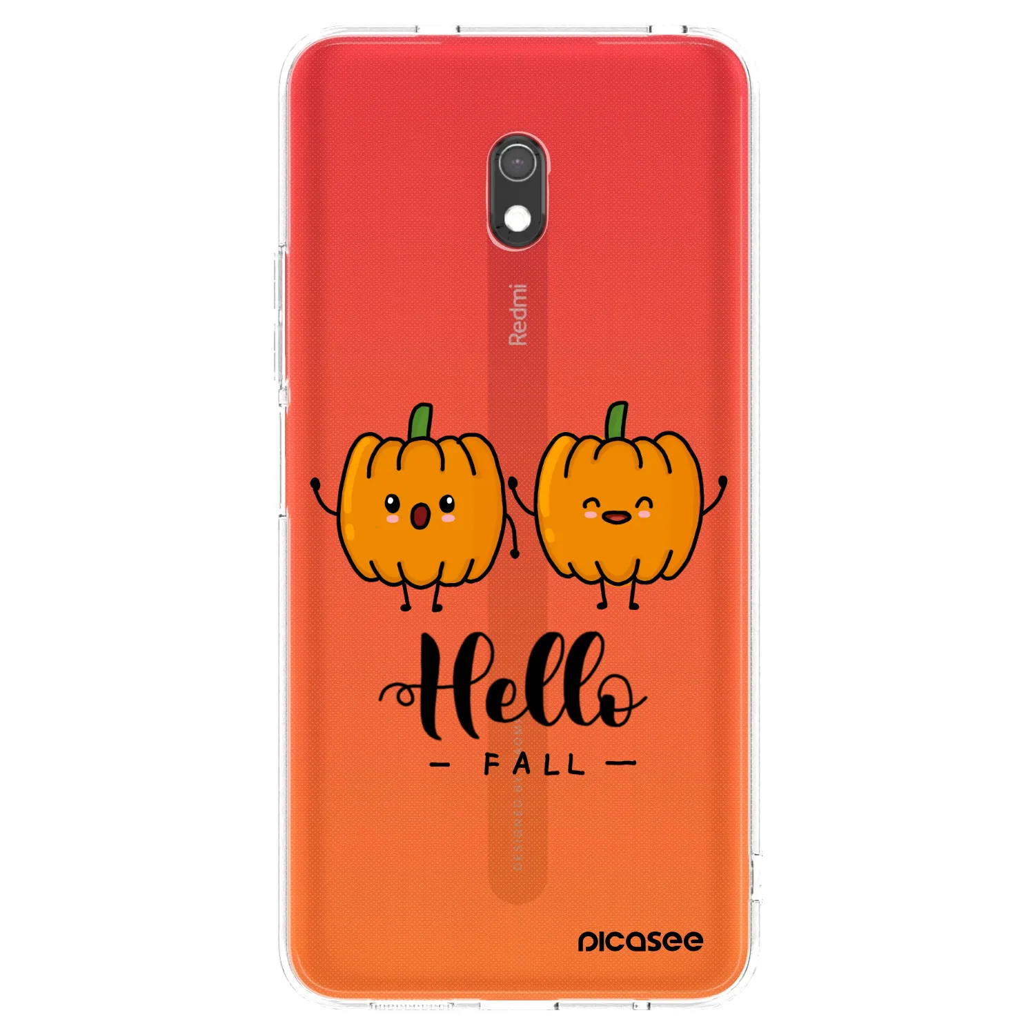 Picasee átlátszó szilikon tok az alábbi mobiltelefonokra Xiaomi Redmi 8A - Hallo Fall