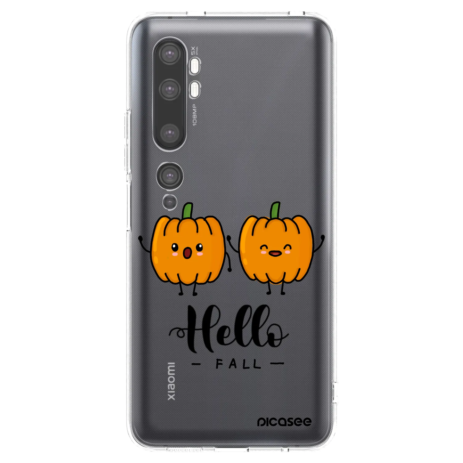 Picasee átlátszó szilikon tok az alábbi mobiltelefonokra Xiaomi Mi Note 10 (Pro) - Hallo Fall