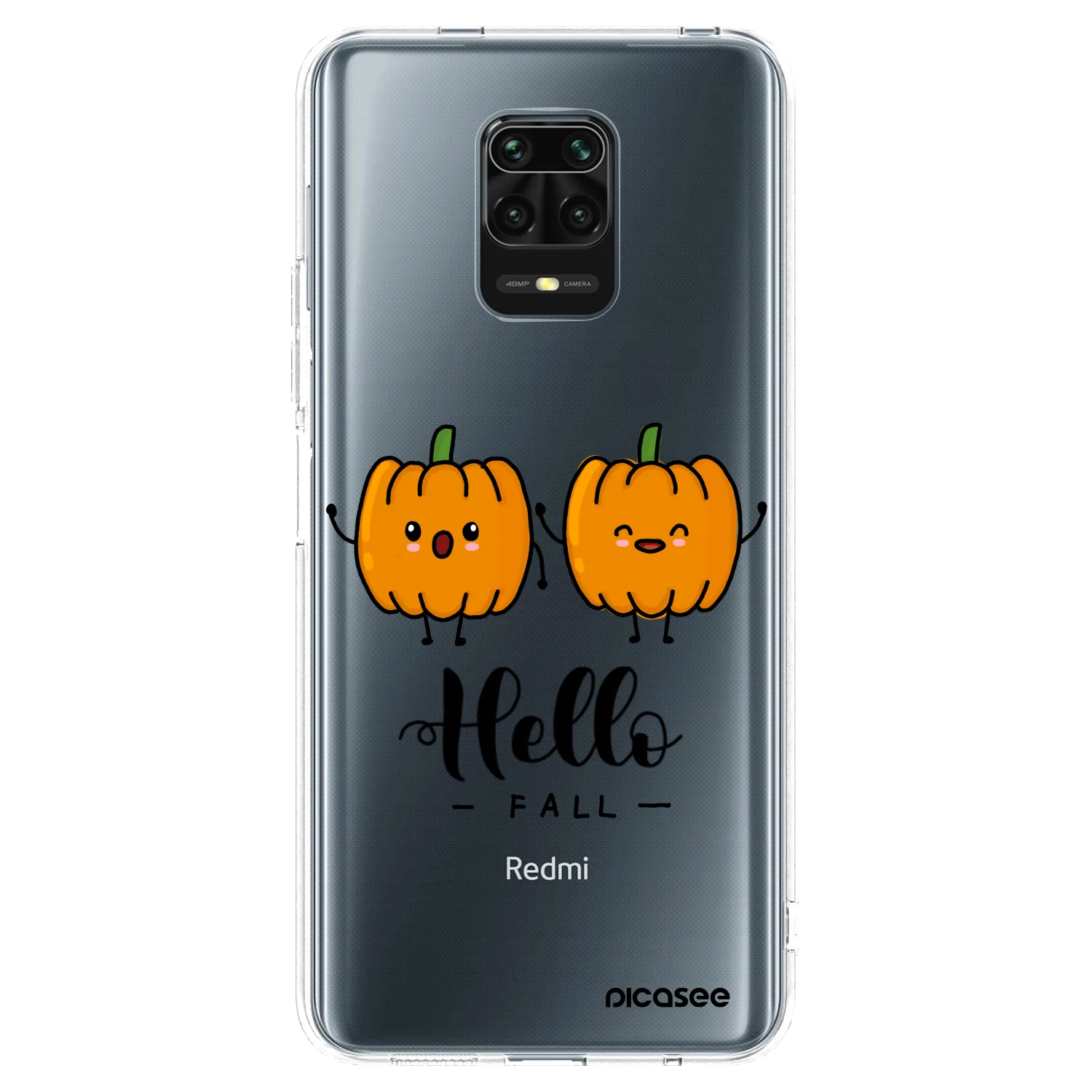 Picasee átlátszó szilikon tok az alábbi mobiltelefonokra Xiaomi Redmi Note 9S - Hallo Fall