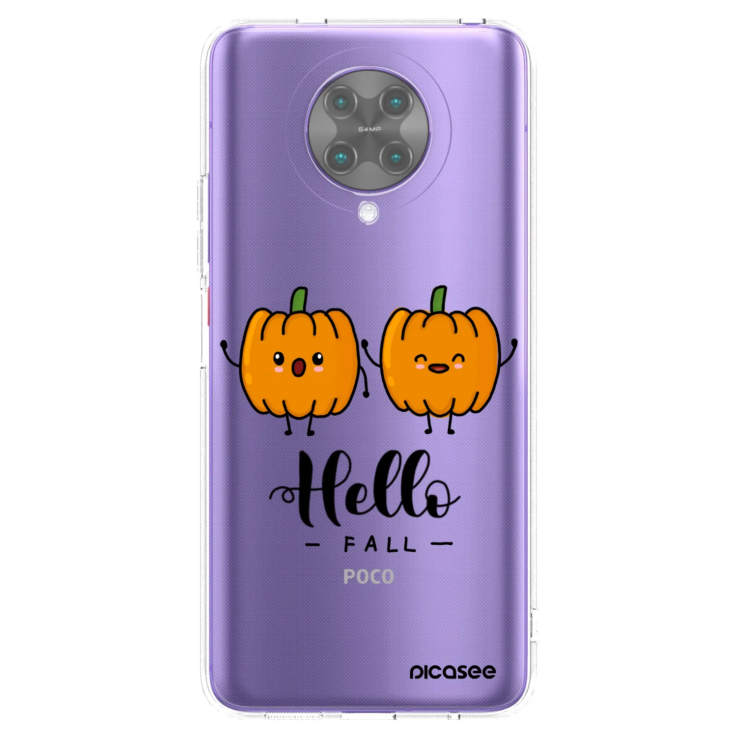 Picasee átlátszó szilikon tok az alábbi mobiltelefonokra Xiaomi Poco F2 Pro - Hallo Fall