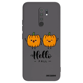 Picasee fekete szilikon tok az alábbi mobiltelefonokra Xiaomi Redmi 9 - Hallo Fall