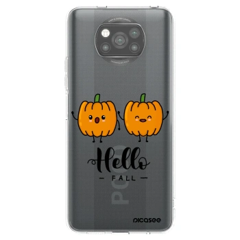 Picasee fekete szilikon tok az alábbi mobiltelefonokra Xiaomi Poco X3 - Hallo Fall