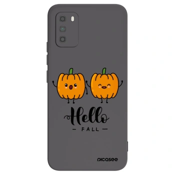 Picasee fekete szilikon tok az alábbi mobiltelefonokra Xiaomi Poco M3 - Hallo Fall