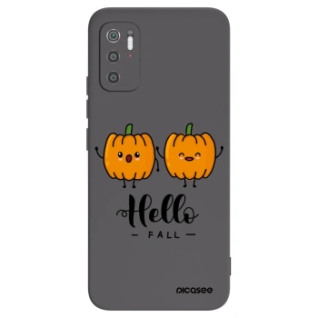 Picasee fekete szilikon tok az alábbi mobiltelefonokra Xiaomi Poco M3 Pro 5G - Hallo Fall