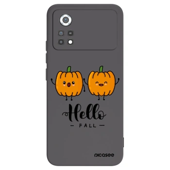 Picasee fekete szilikon tok az alábbi mobiltelefonokra Xiaomi Poco X4 Pro 5G - Hallo Fall