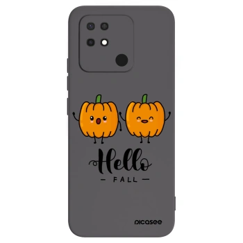 Picasee fekete szilikon tok az alábbi mobiltelefonokra Xiaomi Redmi 10C - Hallo Fall