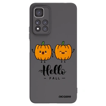 Picasee fekete szilikon tok az alábbi mobiltelefonokra Xiaomi Redmi Note 11 Pro+ 5G - Hallo Fall