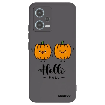 Picasee fekete szilikon tok az alábbi mobiltelefonokra Xiaomi Redmi Note 12 5G - Hallo Fall