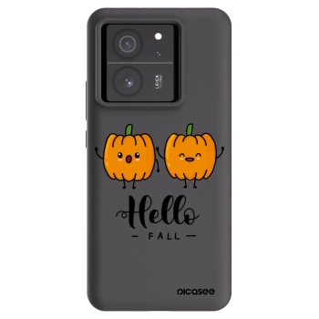 Picasee fekete szilikon tok az alábbi mobiltelefonokra Xiaomi 13T - Hallo Fall