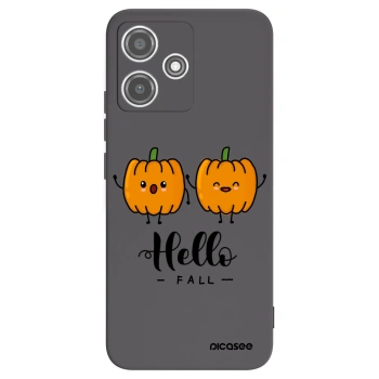 Picasee fekete szilikon tok az alábbi mobiltelefonokra Xiaomi Redmi 12 5G - Hallo Fall