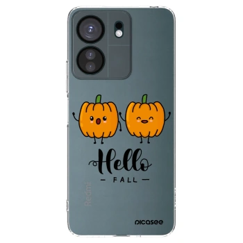 Picasee átlátszó szilikon tok az alábbi mobiltelefonokra Xiaomi Redmi 13C 4G - Hallo Fall