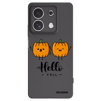 Picasee fekete szilikon tok az alábbi mobiltelefonokra Xiaomi Redmi Note 13 4G - Hallo Fall