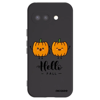 Picasee fekete szilikon tok az alábbi mobiltelefonokra Google Pixel 9a - Hallo Fall