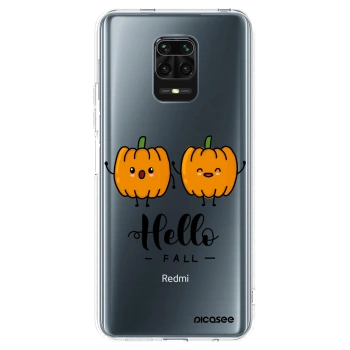 Picasee átlátszó szilikon tok az alábbi mobiltelefonokra Xiaomi Redmi Note 9 Pro - Hallo Fall