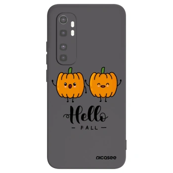 Picasee fekete szilikon tok az alábbi mobiltelefonokra Xiaomi Mi Note 10 Lite - Hallo Fall