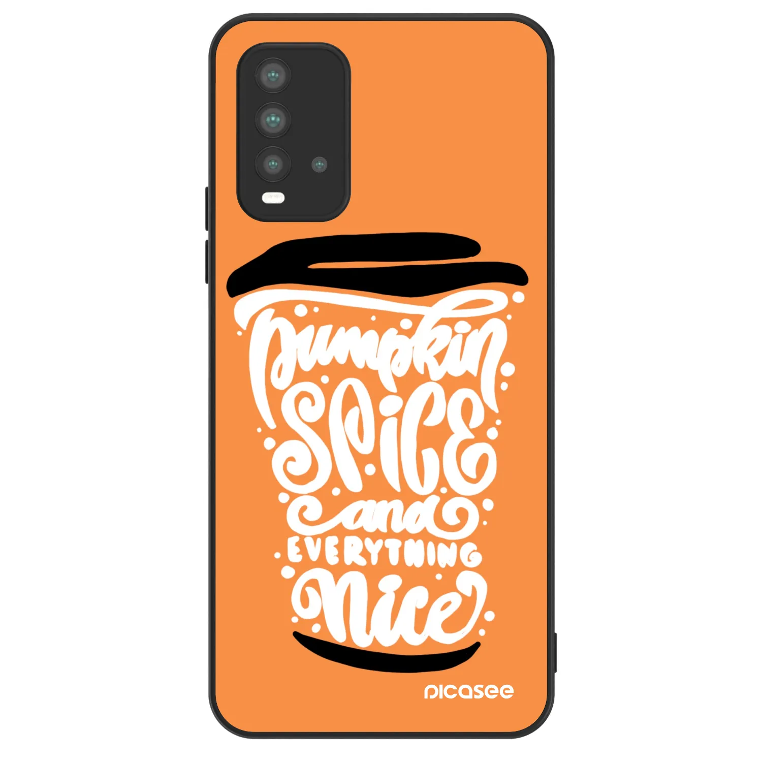 Picasee ULTIMATE CASE Xiaomi Redmi 9T - készülékre - Pumpkin coffee