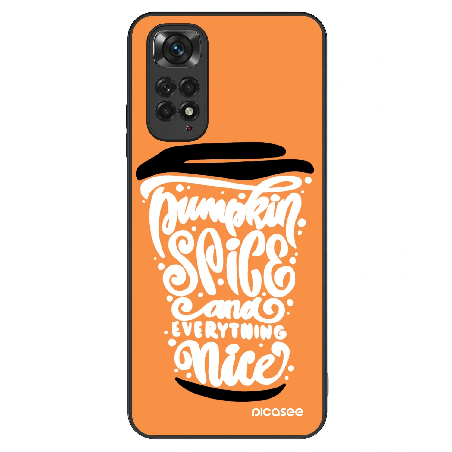 Picasee ULTIMATE CASE Xiaomi Redmi Note 11S 4G - készülékre - Pumpkin coffee