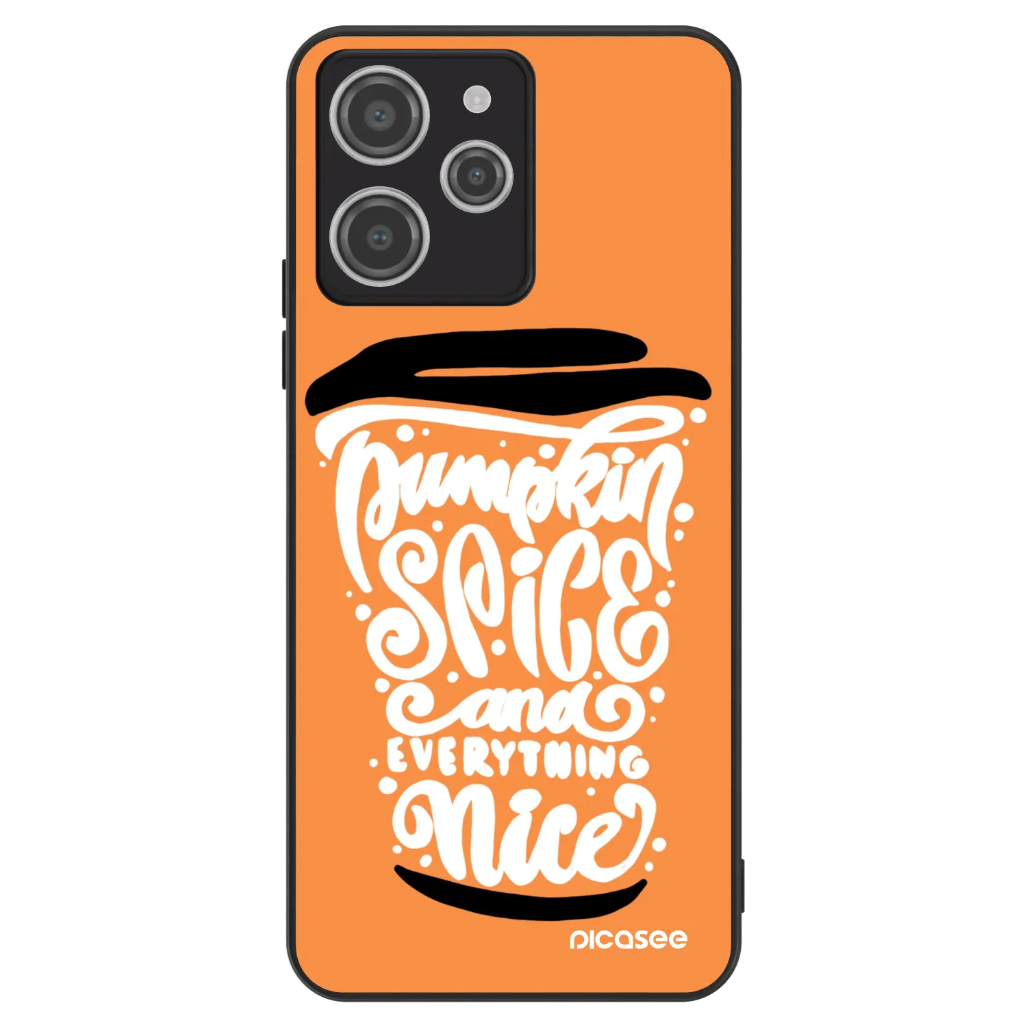 Picasee ULTIMATE CASE Xiaomi Redmi 12 4G - készülékre - Pumpkin coffee