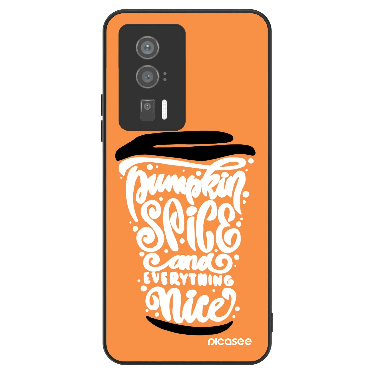 Picasee ULTIMATE CASE Xiaomi Poco F5 Pro 5G - készülékre - Pumpkin coffee