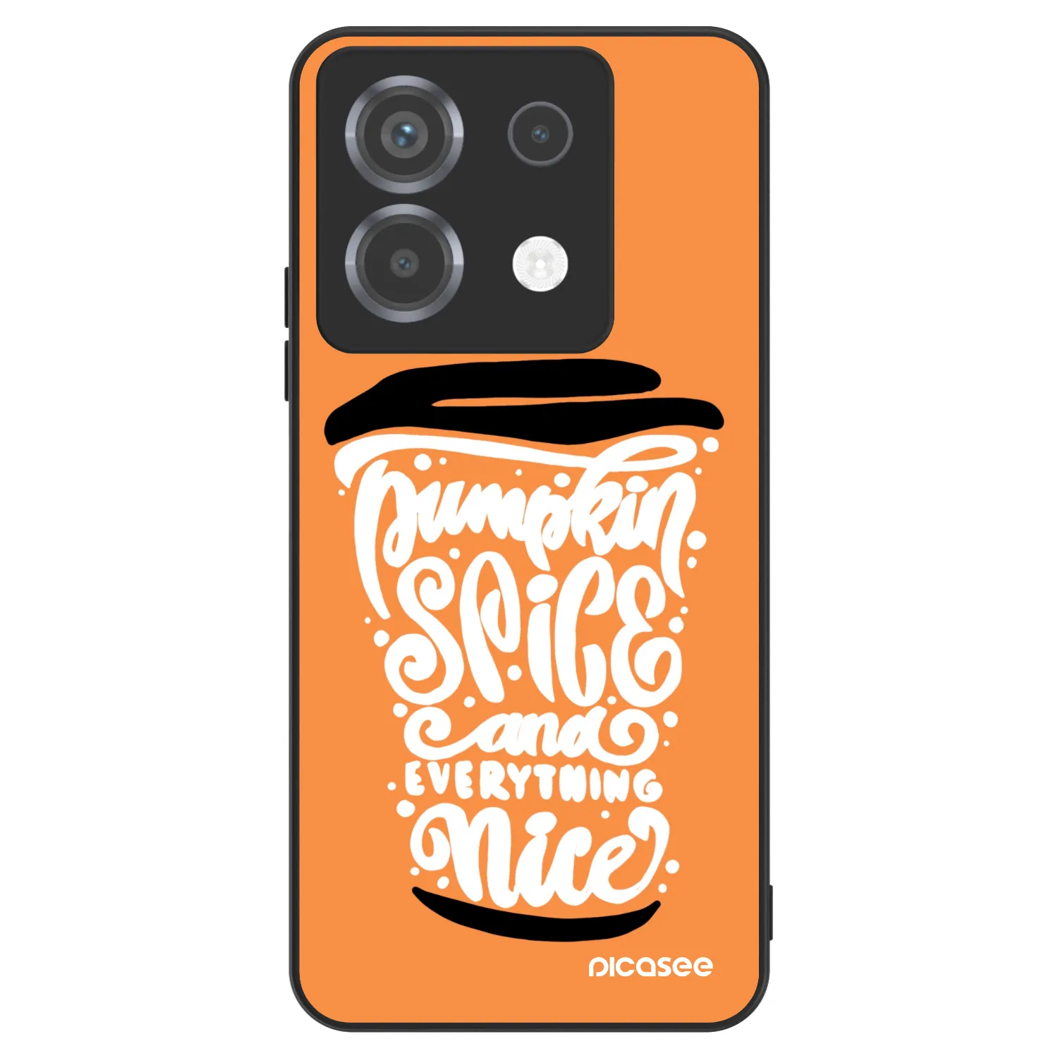 Picasee ULTIMATE CASE Xiaomi Poco X6 - készülékre - Pumpkin coffee