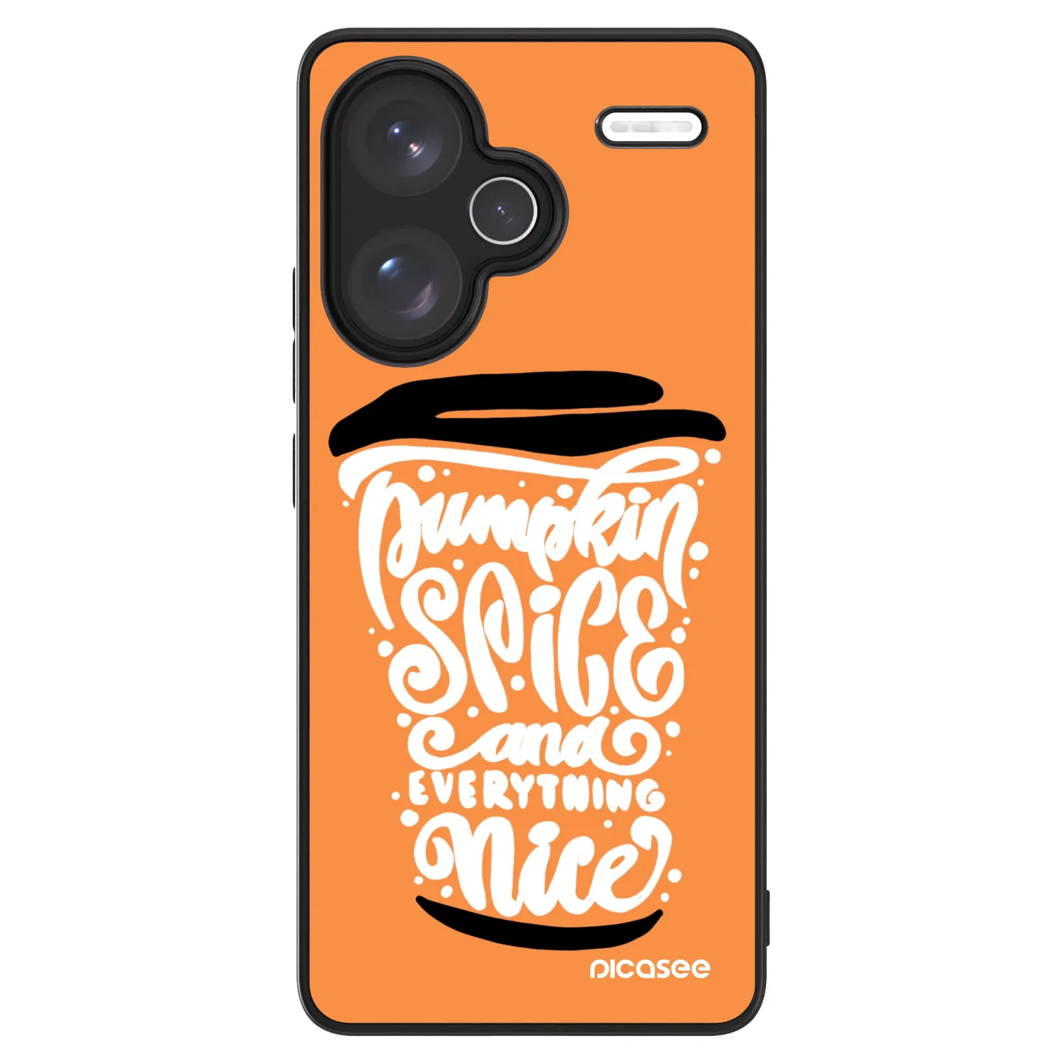 Picasee ULTIMATE CASE Xiaomi Redmi Note 13 Pro+ 5G - készülékre - Pumpkin coffee