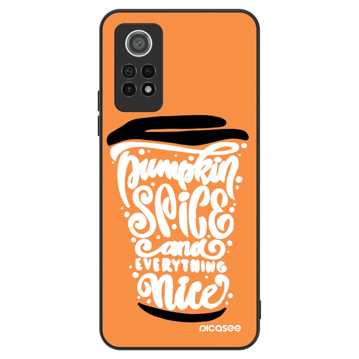 Picasee ULTIMATE CASE Xiaomi Redmi Note 12 Pro 4G - készülékre - Pumpkin coffee