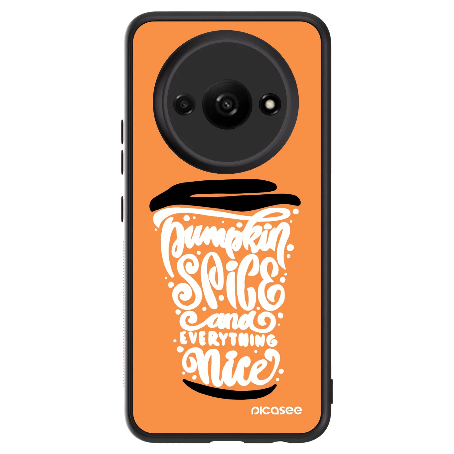 Picasee ULTIMATE CASE Xiaomi Redmi A3 - készülékre - Pumpkin coffee