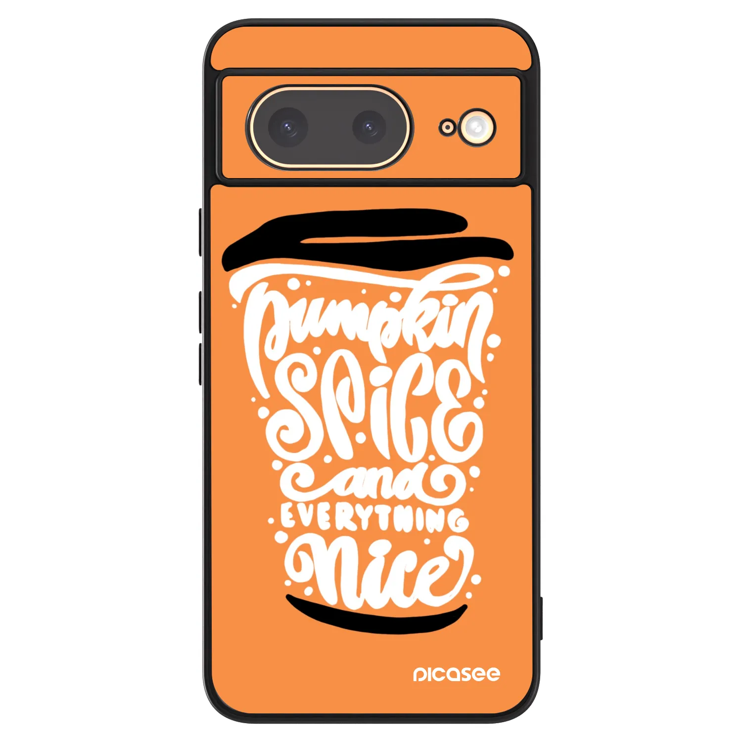 Picasee ULTIMATE CASE Google Pixel 8 - készülékre - Pumpkin coffee