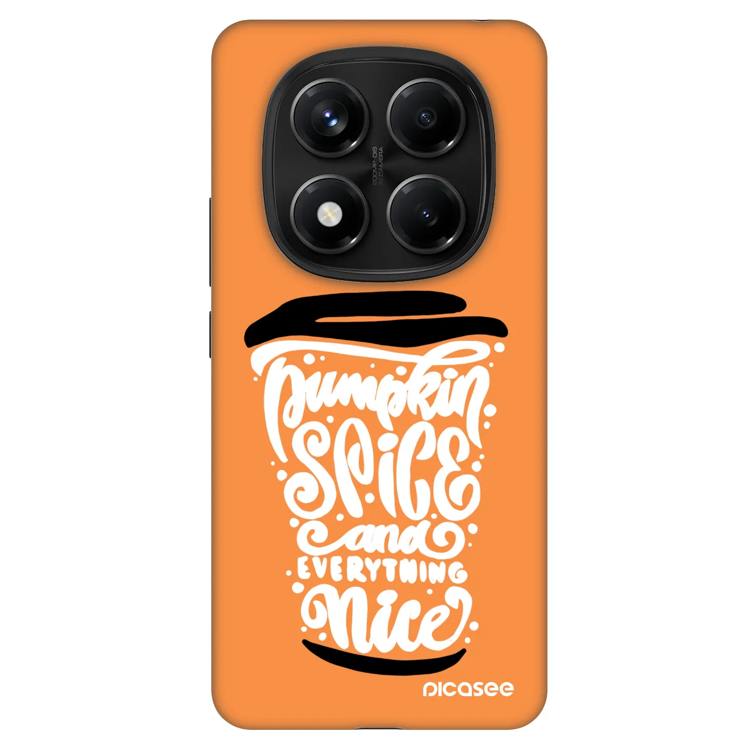 Picasee Fashion Case Xiaomi Redmi Note 14 Pro 5G - Pumpkin coffee
