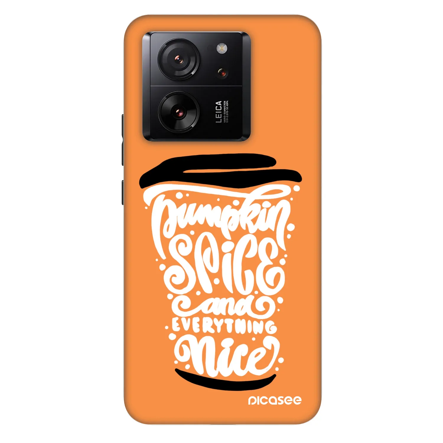 Picasee Fashion Case Xiaomi 13T - Pumpkin coffee