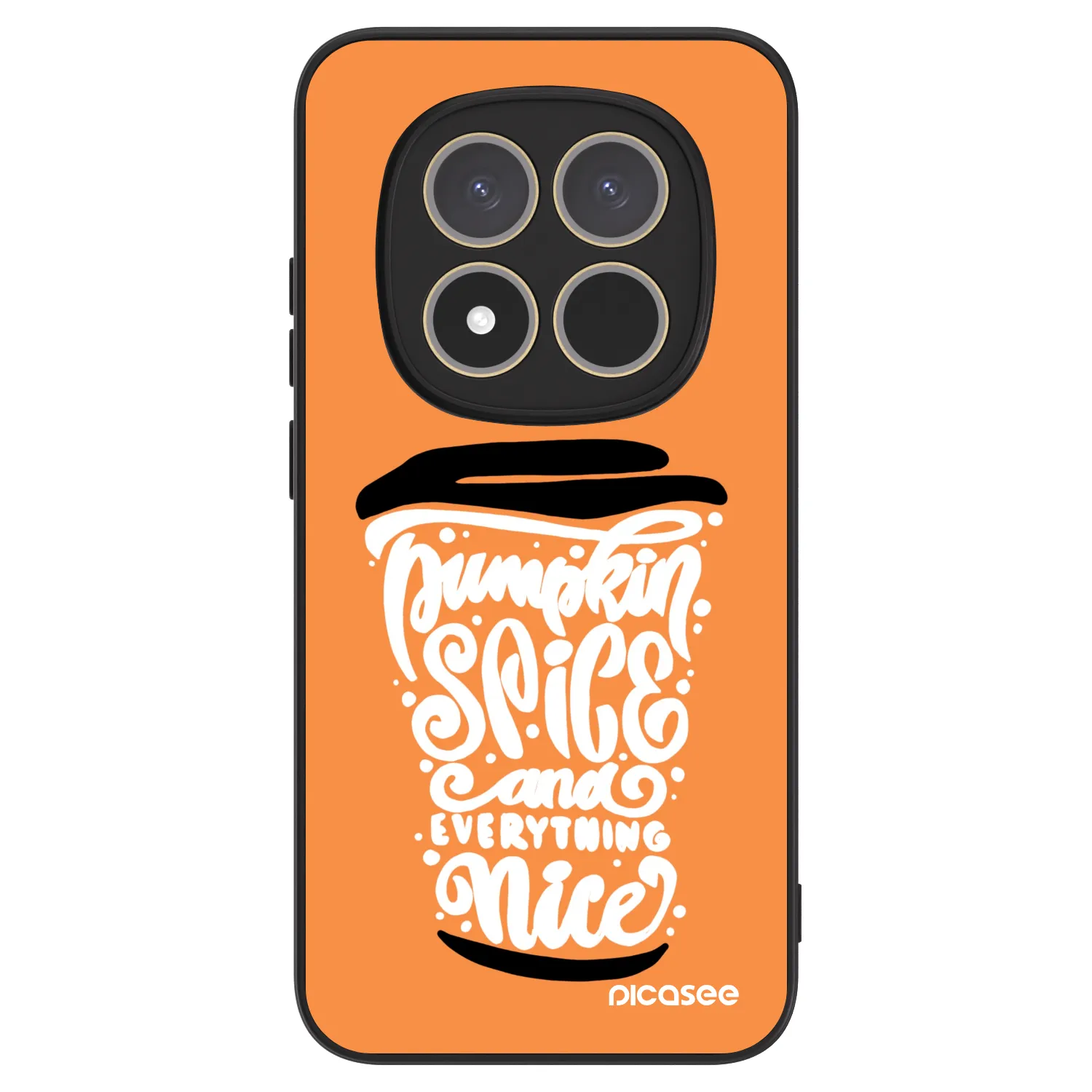 Picasee ULTIMATE CASE Xiaomi Redmi Note 15 Pro 4G - készülékre - Pumpkin coffee