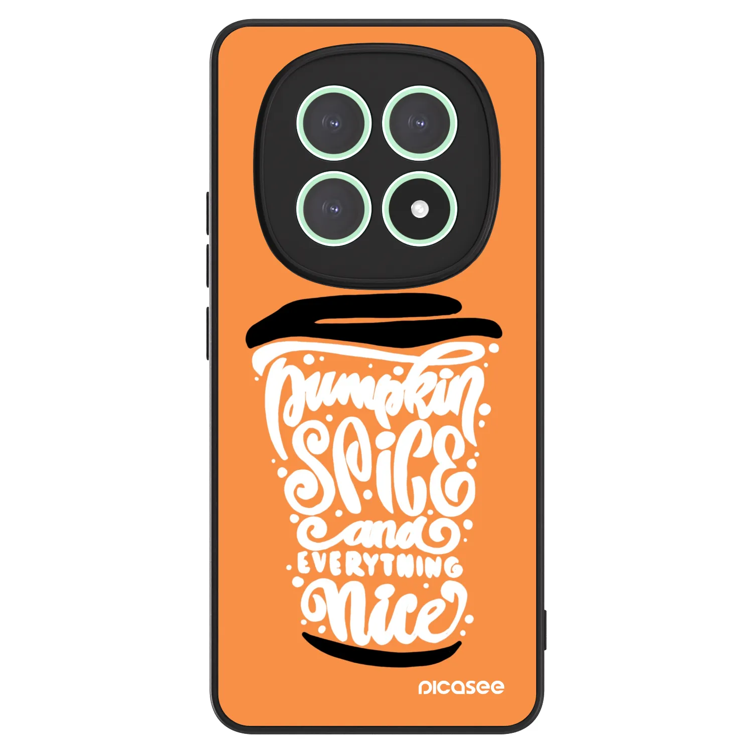 Picasee ULTIMATE CASE Xiaomi Redmi Note 15 5G - készülékre - Pumpkin coffee