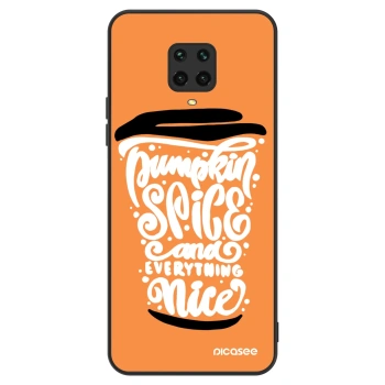 Szilikon tok erre a típusra Xiaomi Redmi Note 9 Pro - Pumpkin coffee