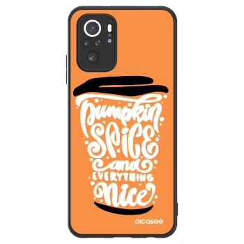 Szilikon tok erre a típusra Xiaomi Redmi Note 10 - Pumpkin coffee