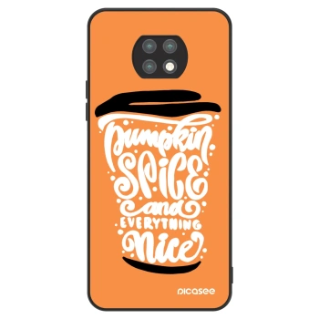 Szilikon tok erre a típusra Xiaomi Redmi Note 9T - Pumpkin coffee