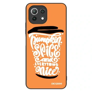Szilikon tok erre a típusra Xiaomi 11 Lite 5G NE - Pumpkin coffee