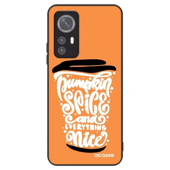 Szilikon tok erre a típusra Xiaomi 12X - Pumpkin coffee